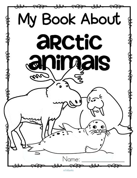 Free Printable Arctic Coloring Page